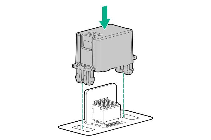 Preparing the server for operation 1. Install any options or cables previously removed to access the TPM connector. 2.