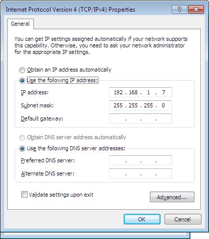 Appendix C Setting Up Your Computer s IP Address 7 Select Obtain an IP address automatically if your network administrator or ISP assigns your IP address dynamically.