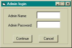 Figure 3- Administrative Settings : Configuration Menu Screen Adding Users Users must be created in the PDA Updater program in order to transfer information from the client machine to the PDA.