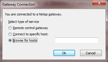 Either browse for Hosts, or enter the Host ID for the session you want to connect to. Click OK.