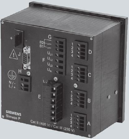 Products SIMEAS P SIMEAS P0 / P / P0 / P0 SIMEAS P0 / P / P0 / P0 Input and output modules SIMEAS P0/P/P0, or P0 respectively, can be equipped with additional analog and digital input and output