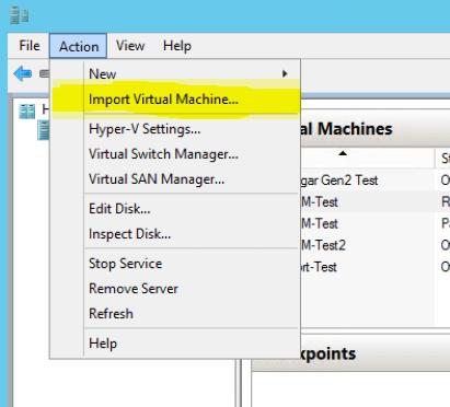 Hyper-V Deployment 1. Open the email you received from Bomgar Technical Support and click the link to download the Bomgar Virtual Appliance for Hyper-V.exe file.