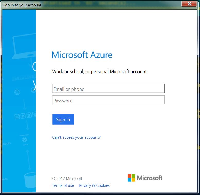 Microsoft Azure account. 11.