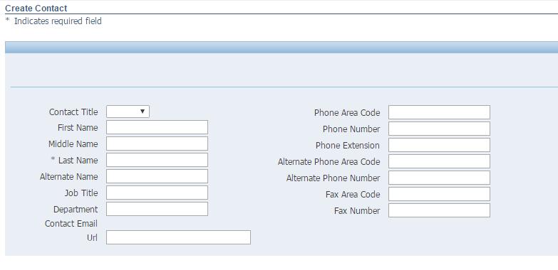 6. Contact Directory Tab The contact directory section allows the creation of new organizational contact, update of current contact information, and user access removal.