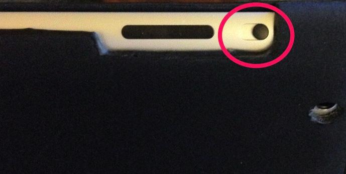 Make sure the side switch turned like this: If it looks like