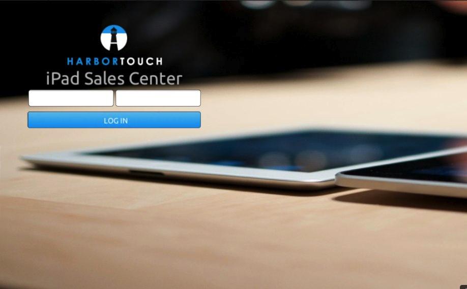 How to Download and install the Harbortouch Sales Center for ipad Please make sure you are on a stable and strong wifi connection with many bars and also a fast wifi broadband internet connection.