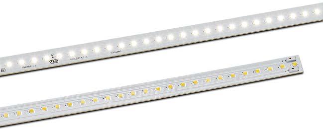LED Line SMD Slim Gen. 2 PCB Technical Notes LED built-in module for integration into luminaires Dimensions WU-M-499: 280x14.5 WU-M-500: 560x14.