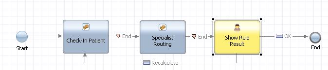 Troubleshooting If your rule did not run, make sure you checked Has Default for patientvisit input variable. Complex variables (non-simple types) must be initialized.