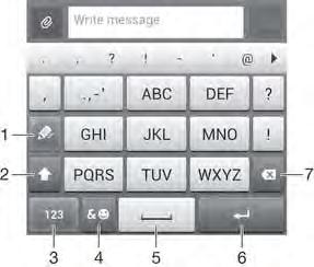 Phonepad The Phonepad is similar to a standard 12-key telephone keypad. It gives you predictive text and multi-tap input options.