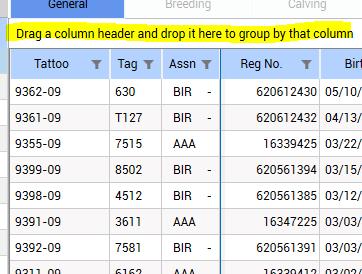 Quick Tip How To s in AIMS All or Grid Views in AIMS 3.0 You can sort your columns in ascending\descending order and you can also move the columns around in the order you want them.