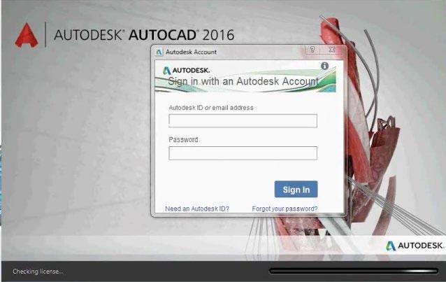 CONTINUED Overview STEP 10 Launch Software 3. Upon launch, you will see an Autodesk Licensing Verification box.