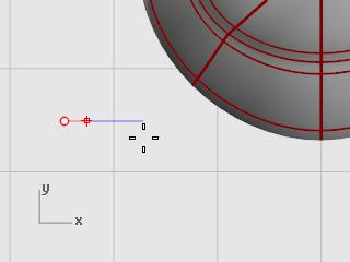 In the Top viewport, start the Ellipsoid command. Place the center point anywhere. 2.