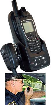The BEAM PTT handset kit (wireless or corded) is ideal for various applications such as emergency services, commercial transportation, mining