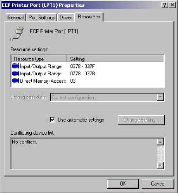 You want to enable Windows 2000 Professional to detect the CD-ROM driver. What should you do? A. Configure the parallel port to never use an interrupt. B.