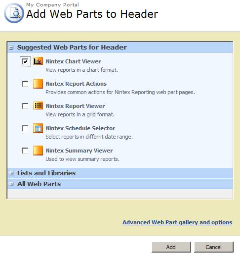 This web part can operate in either "Standalone" or "Connected" mode.