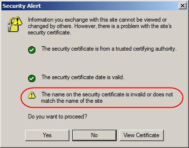 CL5708I / CL5716I User Manual Mismatch Considerations If the site name or IP address used for generating the certificate no longer matches the
