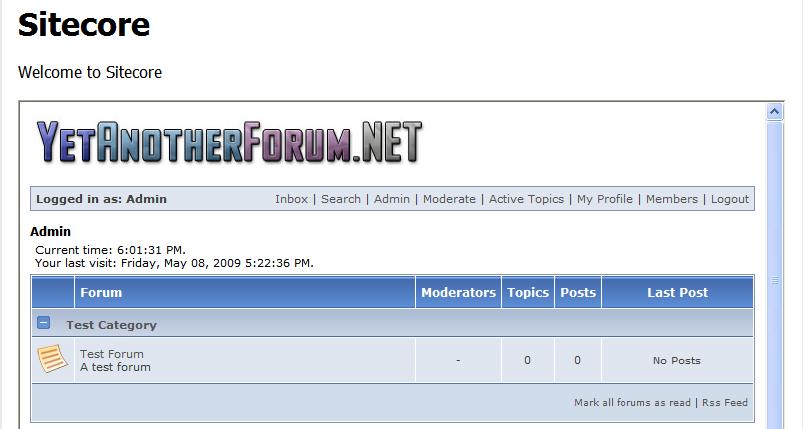 2.5.2 Refreshing a page with the forum resets the forum view to the forum main page Scenario: Open any page