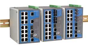 Industrial Solutions for Control and Automation EDS-51A Series 16+G-port Gigabit managed switch Managed EDS-51A Introduction The EDS-51A is a standalone 1-port managed switch that provides combo