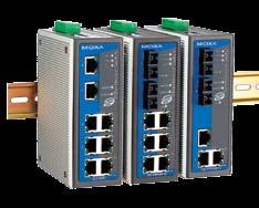 Managed EDS-40A/405A 0 EDS-40A/405A Series - and 5-port entry-level managed switches Overview 1 Introduction The EDS-40A/405A series switches are entry-level and 5-port managed switches designed
