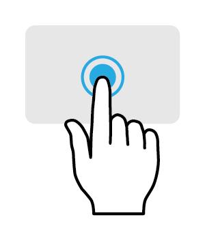 Many applications support precision touchpad gestures that use one or more fingers. Note Support for touchpad gestures depends on the active application.