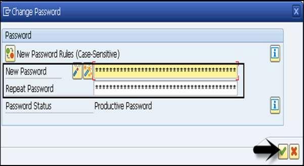 SAP should exist for all clients. To change the password, login with Super user.