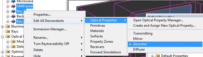 Assign Properties to Objects For multiple surfaces/zones,