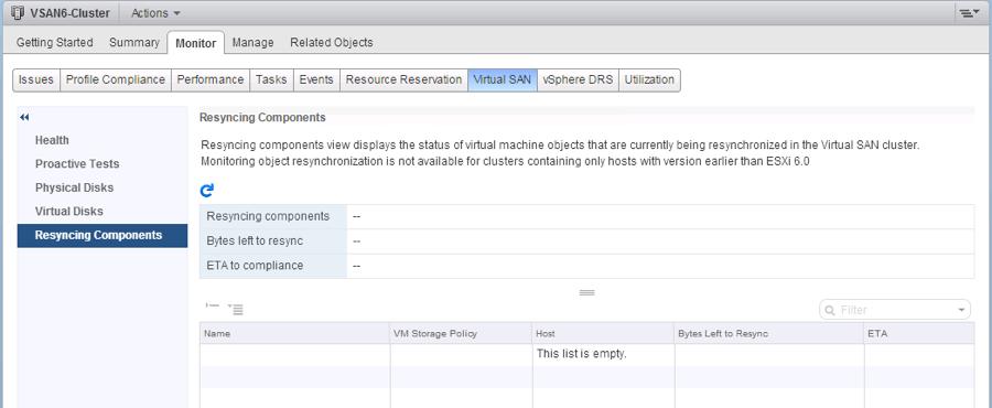 Default vsan Alarms There are at least 56 vsan alarms pre-defined in vcenter