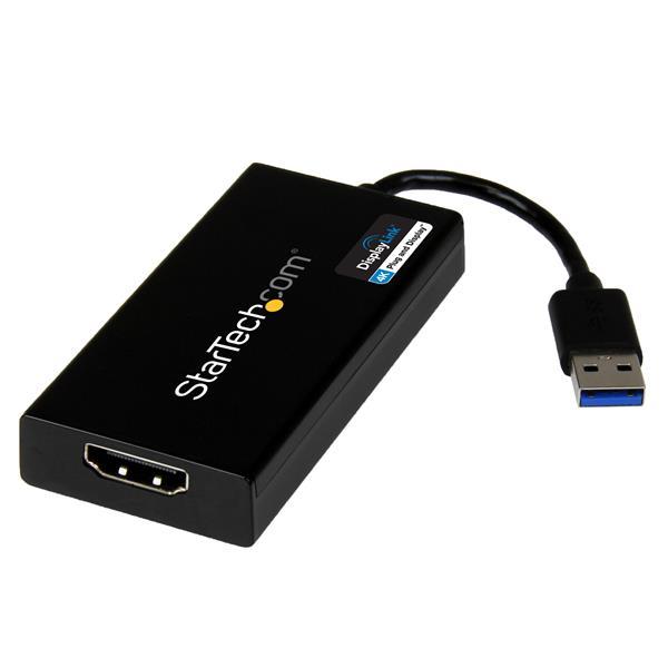USB 3.0 to 4K HDMI External Multi Monitor Video Graphics Adapter - DisplayLink Certified - Ultra HD 4K Product ID: USB32HD4K Want to add 4K Ultra HD video to your computer system?