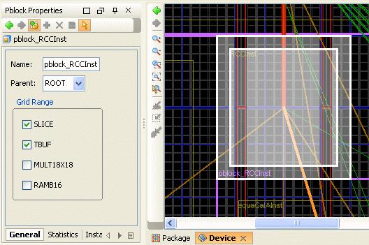 R Manipulating Pblocks Figure 9-19: Pblock Shading Reflects Logic Contained in Pblock Removing a Pblock Rectangle The Pblock rectangle can be removed by selecting the Pblock and clicking the Clear
