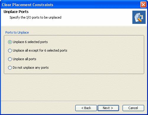 The next dialog box will differ depending on what types of objects were selected prior to invoking the command. If nothing was selected, it is not shown.