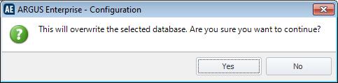 Remote Server Limitations This file dialogue option is not available when the user is working with a remote SQL server instance.