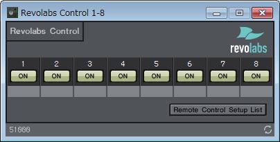 Revolabs Control editor Revolabs Control editor To prevent inconsistencies between the values of the settings, set the parameters of the Revolabs Control component so that they are controlled only