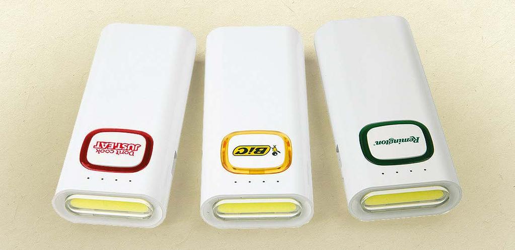portable smartphone charger that can be branded with your customers logo.