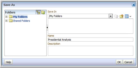 5. OBIEE does not have any periodic automatic save, so save early and save often!