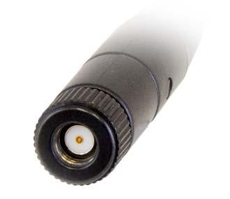 To differentiate between the cellular and Wi Fi antennas, take a look at the screw connector at the end of the antenna.