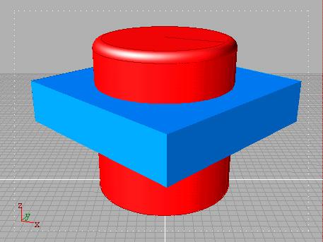 Modeling Surfaces Creating a fillet between two given surfaces In another example we want to create a fillet between a cylinder and a parallelepiped, or box. Here are two methods for doing this.