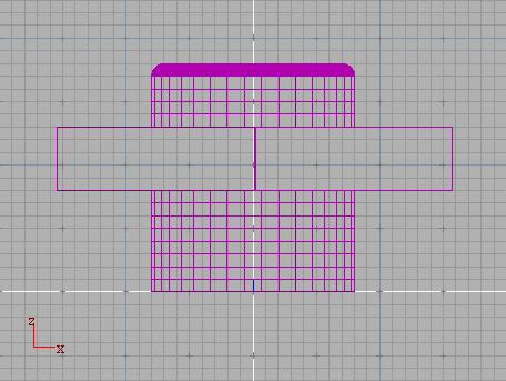 Modeling Surfaces 4. Then use the Edit 4 Delete command to delete the picked faces. At this point you are ready to use Round. 5.