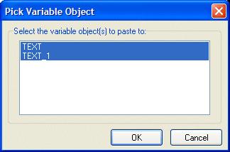 Creating a New List To insert address data into a label with multiple variable objects 1 Select the list entries you wish to print.