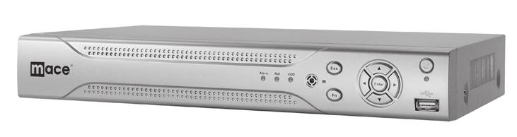 MVR-SQ-40 & MVR-SQ-80 Series DVR Quick Start Guide Thank you for purchasing a MaceView SQ Series DVR.