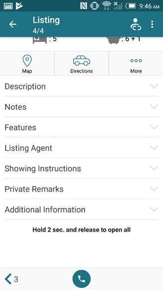 Navigating Listings Listings are at the core of Navica Mobile Plus.