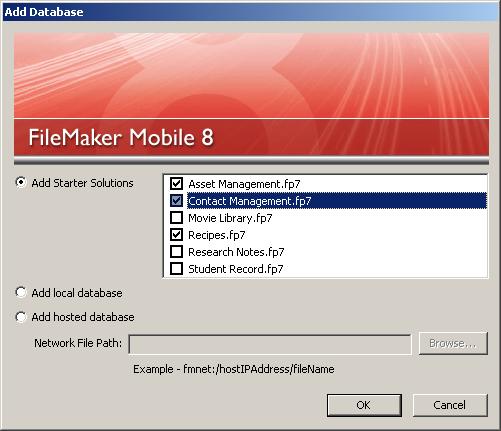 Chapter 3 Setting up FileMaker Mobile This chapter tells you how to set up FileMaker Pro databases to work with FileMaker Mobile and how to check which databases are ready to be loaded onto the