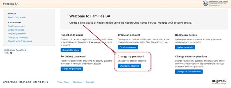 This is a very important step because it is the only way you will be able to reset your password if you ever need to in the future. a. Click link b. Log in c. Set questions and answers d.