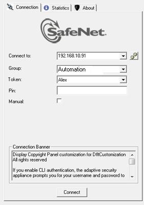 Here are several examples of how the SAS Cisco AnyConnect agent is displayed,