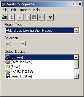 System reports Standard 1.0 Printing a system report You can print system reports (see Procedure 30) or view the reports on your screen.