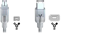 FireWire The FireWire port on your Mac has this icon next to it: FireWire, which is also called IEEE 1394, is a technology that lets you transfer information between electronic devices at very high