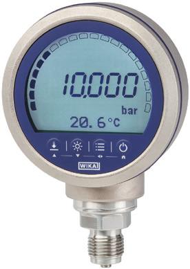 Calibration technology Precision digital pressure gauge Model CPG1500 WIKA data sheet CT 10.