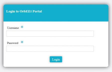 Login (Personalized Access) To access the portal you need to login to the system.