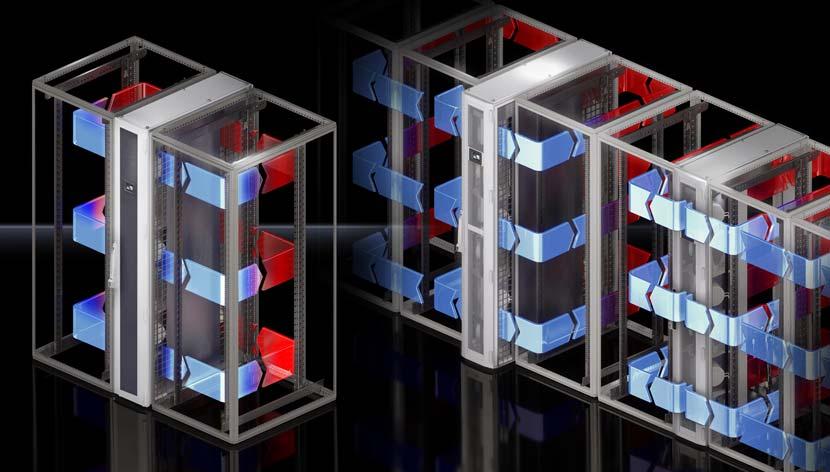 Water-based cooling solution Rack cooling Data centres support corporate processes at ever-higher outputs. The packing density in computer systems is increasing, and processor capacity is growing.