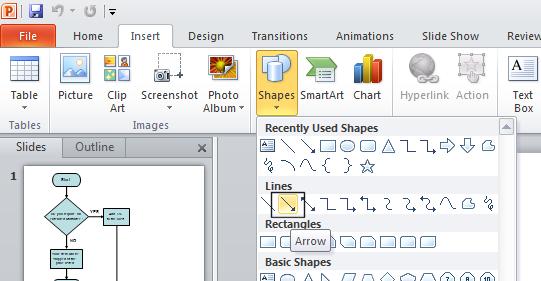 PowerPoint 2010 Advanced Page 29 Your mouse pointer will change to a cross-hair shape.