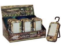 25"W x 3"D) (1/Box) $12.99 EACH 035-03681 izoom Versa Work Utility Light Tri-Mode Switch, 36 SMD=500 Lumens, 7 LED=30 Lumens. For Home, Camping, Fishing, Safety Repairs. (Displayed Dimensions: 8.